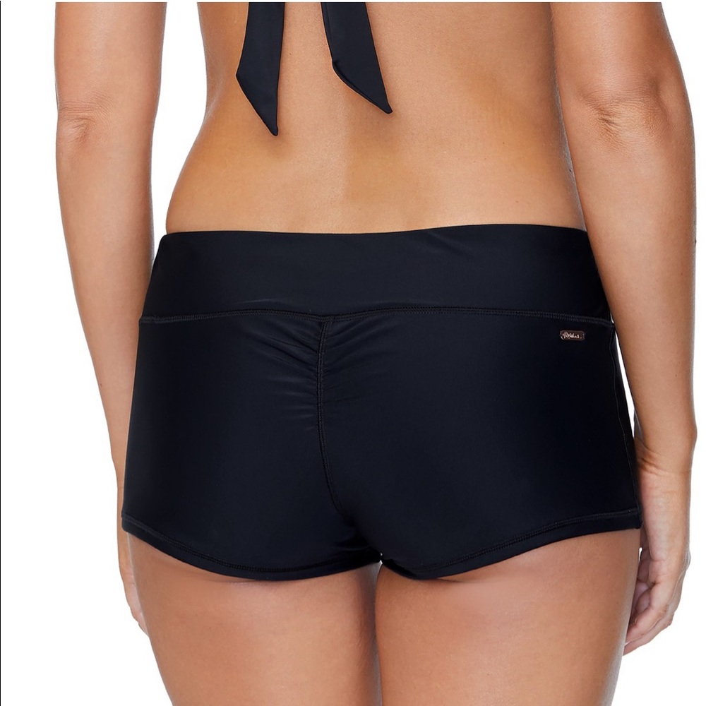 Raisins Surf swim Shorts Ruched bottom boy shorts